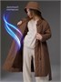 Пальто стёганое демисезонное Amarobaby RUNWAY, шоколадный AB-OD26-RUNWAY29/59-122