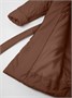 Пальто стёганое демисезонное Amarobaby RUNWAY, шоколадный AB-OD26-RUNWAY29/59-122