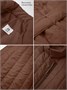 Пальто стёганое демисезонное Amarobaby RUNWAY, шоколадный AB-OD26-RUNWAY29/59-122