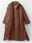 Пальто стёганое демисезонное Amarobaby RUNWAY, шоколадный AB-OD26-RUNWAY29/59-122
