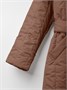 Пальто стёганое демисезонное Amarobaby RUNWAY, шоколадный AB-OD26-RUNWAY29/59-122
