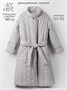 Пальто стёганое демисезонное Amarobaby RUNWAY, светло-серый AB-OD26-RUNWAY29/56-122