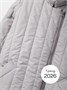 Пальто стёганое демисезонное Amarobaby RUNWAY, светло-серый AB-OD26-RUNWAY29/56-122