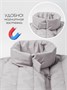 Пальто стёганое демисезонное Amarobaby RUNWAY, светло-серый AB-OD26-RUNWAY29/56-122