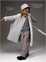 Пальто стёганое демисезонное Amarobaby RUNWAY, светло-серый AB-OD26-RUNWAY29/56-122