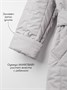 Пальто стёганое демисезонное Amarobaby RUNWAY, светло-серый AB-OD26-RUNWAY29/56-122
