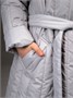 Пальто стёганое демисезонное Amarobaby RUNWAY, светло-серый AB-OD26-RUNWAY29/56-122