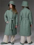 Пальто стёганое демисезонное Amarobaby RUNWAY, оливковый AB-OD26-RUNWAY29/40-122