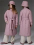 Пальто стёганое демисезонное Amarobaby RUNWAY, пудровый AB-OD26-RUNWAY29/27-122