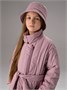 Пальто стёганое демисезонное Amarobaby RUNWAY, пудровый AB-OD26-RUNWAY29/27-122