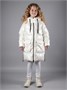 Пальто зимнее для девочки Amarobaby FANCY, молочный AB-OD25-FANCY29/33-116
