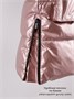 Пальто зимнее для девочки Amarobaby FANCY, пудровый AB-OD25-FANCY29/27-116