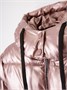 Пальто зимнее для девочки Amarobaby FANCY, пудровый AB-OD25-FANCY29/27-116