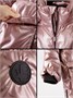 Пальто зимнее для девочки Amarobaby FANCY, пудровый AB-OD25-FANCY29/27-116