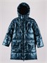 Пальто зимнее для девочки Amarobaby FANCY, синий AB-OD25-FANCY29/20-116