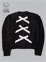 Кардиган Amarobaby Pure Love School Lady, вязаный, черный AB-OD25-PLSL1901/09-122