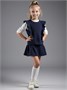 Жилет Amarobaby Pure Love School Elite, вязаный, синий AB-OD25-PLSEL1001/20-122