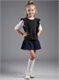 Жилет Amarobaby Pure Love School Elite, вязаный, черный AB-OD25-PLSEL1001/09-122