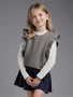 Жилет Amarobaby Pure Love School Elite, вязаный, серый AB-OD25-PLSEL1001/11-122