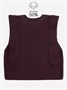Жилет Amarobaby Pure Love School Elite, вязаный, бордовый AB-OD25-PLSEL1001/08-122