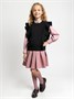 Жилет Amarobaby Pure Love School Vogue, вязаный, черный AB-OD25-PLSVG1001/09-122