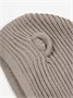 Шапка шлем с ушками мишки детская Amarobaby Pure Love Snug вязаная, коричневый AB-OD24-PLS16/12-44