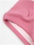 Шапка капор с ушками кошки детская Amarobaby Pure Love Kitty вязаная, розовый AB-OD24-PLK16/06-50