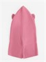 Шапка капор с ушками кошки детская Amarobaby Pure Love Kitty вязаная, розовый AB-OD24-PLK16/06-50