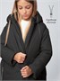 Пальто зимнее для девочек AmaroBaby SNUGGLY, черный AB-OD24-SNUGGLY29/09-122