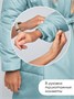 Пальто зимнее для девочек AmaroBaby SNUGGLY, голубой AB-OD24-SNUGGLY29/19-122
