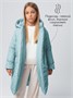 Пальто зимнее для девочек AmaroBaby SNUGGLY, голубой AB-OD24-SNUGGLY29/19-122