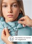 Пальто зимнее для девочек AmaroBaby SNUGGLY, голубой AB-OD24-SNUGGLY29/19-122