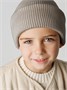 Шапка шлем детская Amarobaby Pure Love Cold вязаная, коричневый AB-OD24-PLC16/12-46