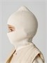Шапка шлем детская Amarobaby Pure Love Cold вязаная, молочный AB-OD24-PLC16/33-46