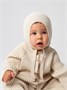 Шапочка детская Amarobaby Pure Love Nice вязаная, молочный AB-OD23-PLN16/33-38