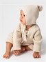 Шапочка детская Amarobaby Pure Love Nice вязаная, молочный AB-OD23-PLN16/33-38