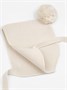 Шапочка детская Amarobaby Pure Love Nice вязаная, молочный AB-OD23-PLN16/33-38