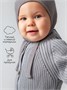 Шапочка детская Amarobaby Pure Love Nice вязаная, серый AB-OD23-PLN16/11-38