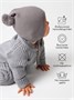 Шапочка детская Amarobaby Pure Love Nice вязаная, серый AB-OD23-PLN16/11-38