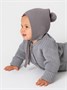 Шапочка детская Amarobaby Pure Love Nice вязаная, серый AB-OD23-PLN16/11-38