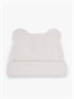 Шапка плюшевая с ушками мишки детская Amarobaby Plush, молочный AB-OD24-P16/33-50
