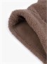 Шапка плюшевая с ушками мишки детская Amarobaby Plush, коричневый AB-OD24-P16/12-50