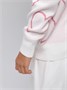 Свитер детский вязаный Amarobaby HEART, цвет молочный AB-OD24-H26/33-122
