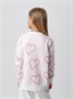Свитер детский вязаный Amarobaby HEART, цвет молочный AB-OD24-H26/33-122