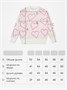 Свитер детский вязаный Amarobaby HEART, цвет молочный AB-OD24-H26/33-122