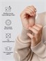 Свитер детский вязаный Amarobaby HEART, цвет бежевый AB-OD24-H26/03-122