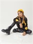Свитер детский вязаный Amarobaby HAPPY, цвет черный AB-OD24-HAPPY26/09-122