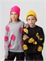 Свитер детский вязаный Amarobaby HAPPY, цвет черный AB-OD24-HAPPY26/09-122