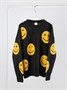Свитер детский вязаный Amarobaby HAPPY, цвет черный AB-OD24-HAPPY26/09-122