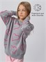 Свитер детский вязаный Amarobaby HEART, цвет серый AB-OD24-H26/11-122
